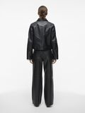 VILA HIGH WAIST LEATHER TROUSERS, Meteorite, highres - 14102853_Meteorite_004.jpg