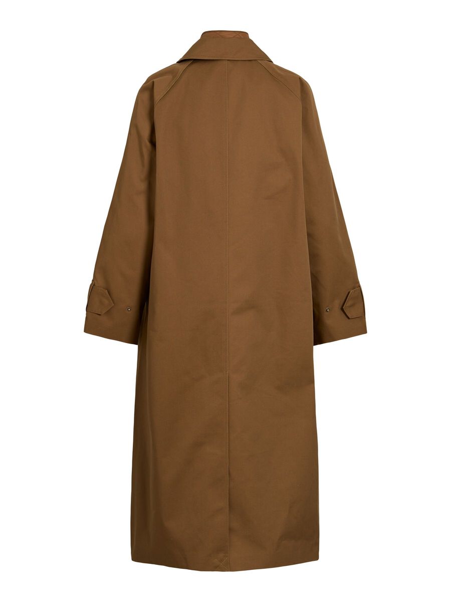 Carousel image 2 ZIPPER COAT, Coffee Lique&uacute;r