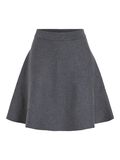 Product image thumbnail - KNITTED MINI SKIRT, Dark Grey Melange | 5