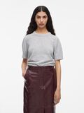 VILA WOOL BLEND KNITTED TOP, Light Grey Melange, highres - 14108560_LightGreyMelange_003.jpg