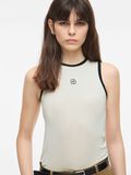 Product image thumbnail - SLEEVELESS TANK TOP, Birch | 3