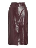 VILA MIDI LEATHER PENCIL SKIRT, Decadent Chocolate, highres - 14107777_DecadentChocolate_001.jpg