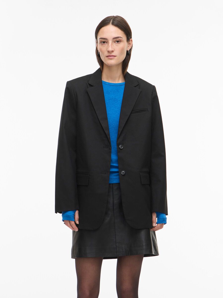 Product tile image - OVERSIZED BLAZER, Meteorite | 14112623_Meteorite