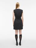 Product image thumbnail - SLEEVELESS SHORT DRESS, Meteorite | 2