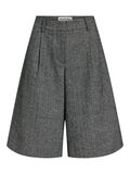 Product image thumbnail - MID-WAIST BERMUDA SHORTS, Meteorite | 1