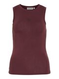 VILA SLEEVELESS TANK TOP, Decadent Chocolate, highres - 14108015_DecadentChocolate_1208379_001.jpg