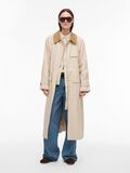 Product image thumbnail - ZIPPER COAT, Feather Gray | 1