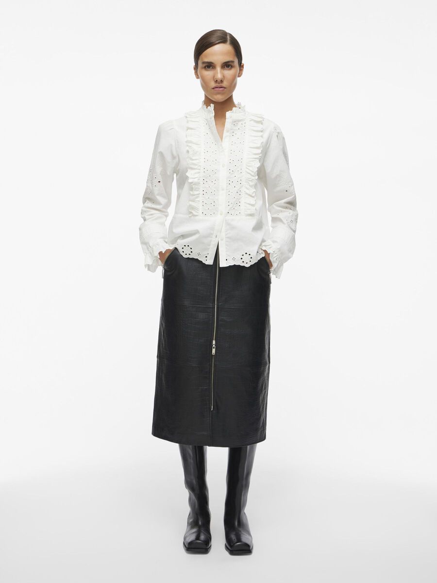 VILA RUFFLE COLLAR SHIRT, Cloud Dancer, highres - 14103491_CloudDancer_005.jpg