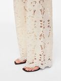 Product image thumbnail - LACE HIGH WAISTED TROUSERS, Birch | 3