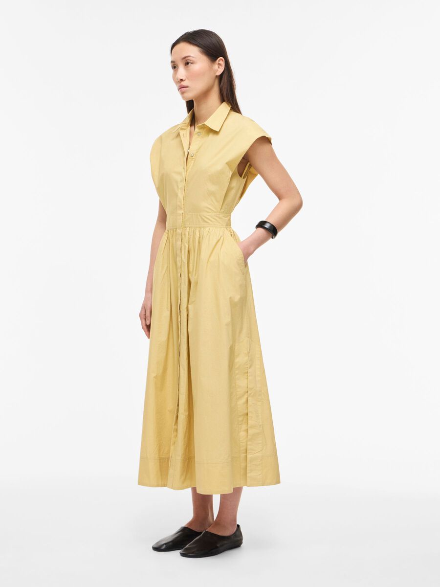 Product tile image - SHORT SLEEVED MIDI DRESS, Silver Fern | 14114530_SilverFern