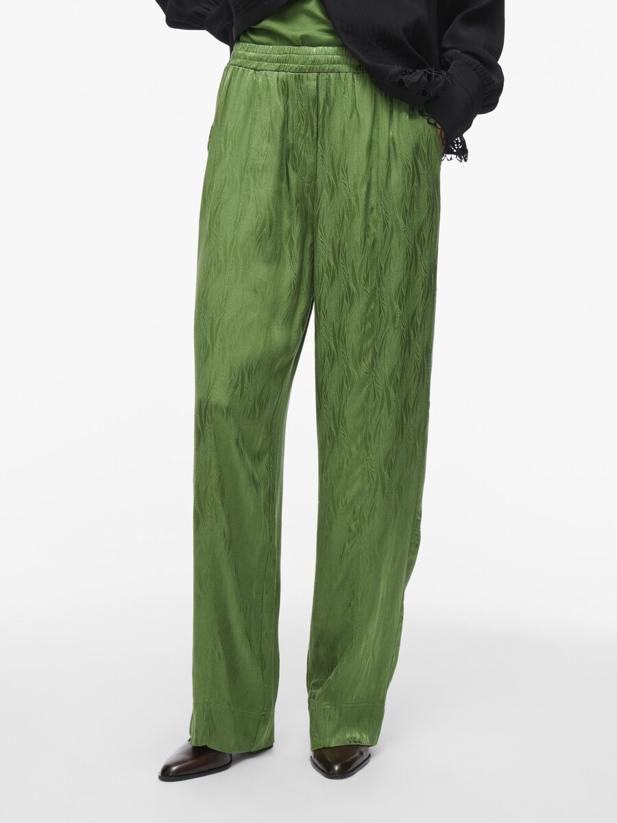 VILA HIGH WAIST TROUSERS, Artichoke Green, highres - 14104153_ArtichokeGreen_003.jpg