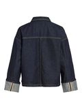 VILA BUTTONED DENIM JACKET, Dark Medium Blue Denim, highres - 14107758_DarkMediumBlueDenim_002.jpg