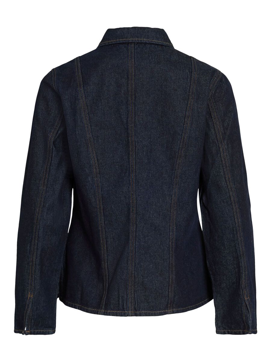 Carousel image - COTTON DENIM SHIRT, Dark Blue Denim | 2