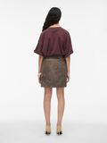 VILA COTTON T-SHIRT, Decadent Chocolate, highres - 14108017_DecadentChocolate_004.jpg