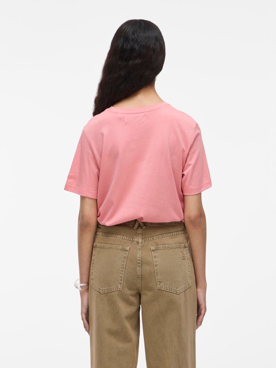 VILA COTTON T-SHIRT, Peach Blossom, highres - 14109463_PeachBlossom_004.jpg