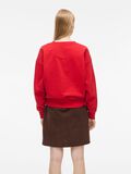 Product image thumbnail - LONG SLEEVED SWEATSHIRT, Chinese Red | 2
