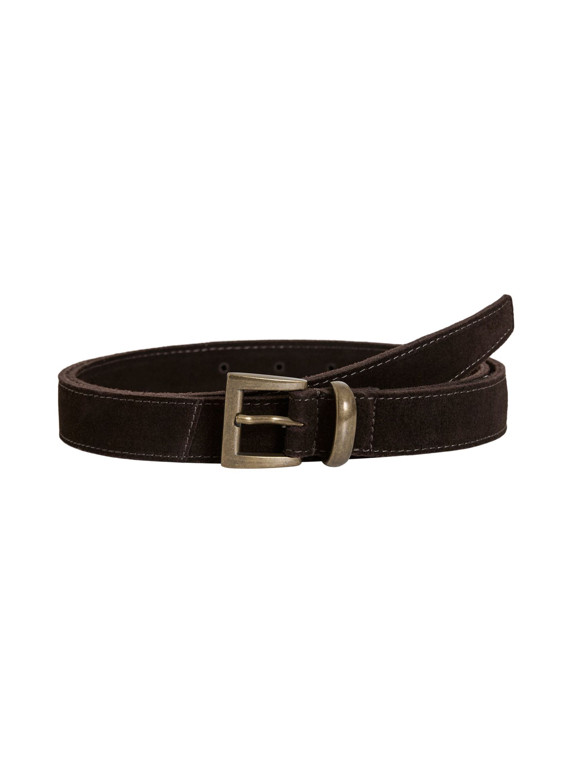 Carousel image - LEATHER BELT, Chicory Coffee | 3