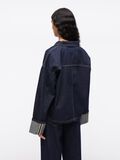 Product image thumbnail - BUTTONED DENIM JACKET, Dark Medium Blue Denim | 2