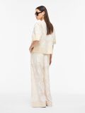 Product image thumbnail - HIGH WAIST WIDE-LEG TROUSERS, Birch | 2
