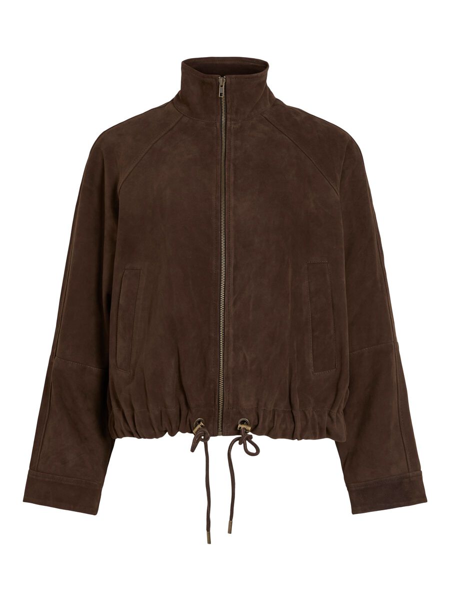 Product tile image - SUEDE JACKET, Seal Brown | 14116793_SealBrown