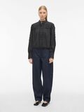 Product image thumbnail - HIGH NECK LONG SLEEVED SHIRT, Meteorite | 4