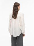 Product image thumbnail - MANDARIN COLLAR LONG SLEEVED SHIRT, Cloud Dancer | 2