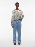 VILA TIE FRONT LONG SLEEVED TOP, Birch, highres - 14105723_Birch_1175686_005.jpg