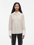 VILA OVERSIZED LONG SLEEVED SHIRT, Birch, highres - 14108468_Birch_1196621_003.jpg