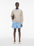 VILA ROUND NECK LONG SLEEVED SWEATSHIRT, Super Light Natural Melan, highres - 14105882_SuperLightNaturalMelan_005.jpg