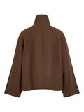 Product image thumbnail - HIGH NECK JACKET, Dark Earth | 2
