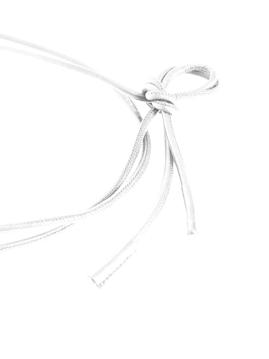 Carousel image - ROPE LEATHER BELT, Cloud Dancer | 1