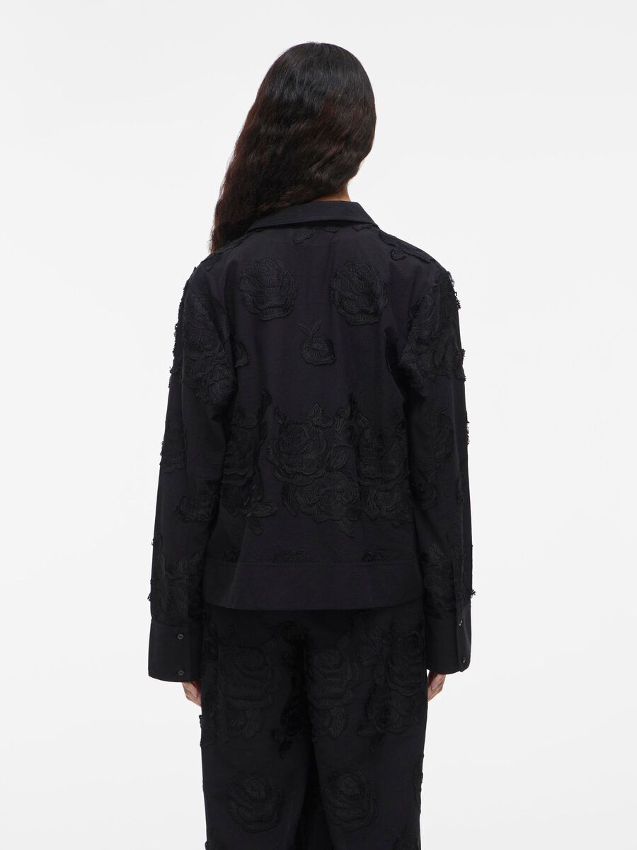 VILA FLORAL LONG SLEEVED SHIRT, Meteorite, highres - 14109461_Meteorite_004.jpg