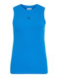 Product image thumbnail - ROUND NECK TANK TOP, Directoire Blue | 5