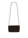 Product image thumbnail - SUEDE CLUTCH, Chicory Coffee | 5