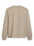 Product image thumbnail - VICATORA ROUND NECK LONG SLEEVED SWEATSHIRT, Feather Gray | 2