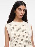 VILA ROUND NECK KNITTED VEST, Birch, highres - 14107742_Birch_006.jpg