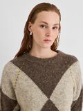 Product image thumbnail 3 ROUND NECK KNITTED PULLOVER, Canteen