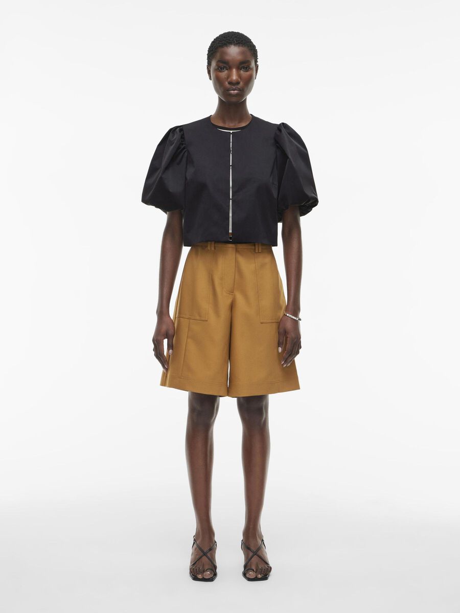VILA ROUND NECK SHORT SLEEVED TOP, Meteorite, highres - 14105877_Meteorite_005.jpg