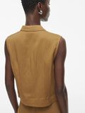 VILA SLEEVELESS SHIRT, Bone Brown, highres - 14105911_BoneBrown_006.jpg