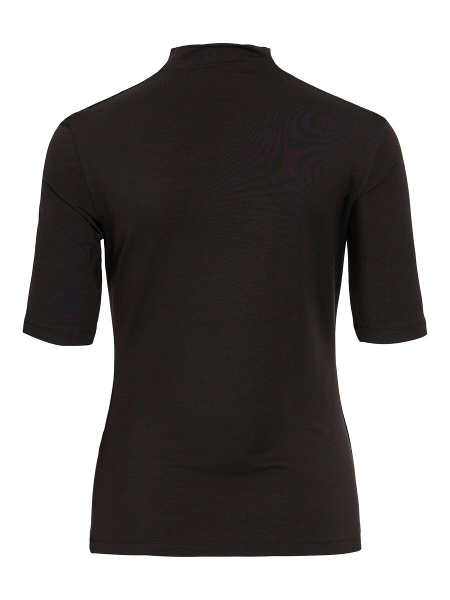 Carousel image 2 HIGH NECK SHORT SLEEVED TOP, Meteorite