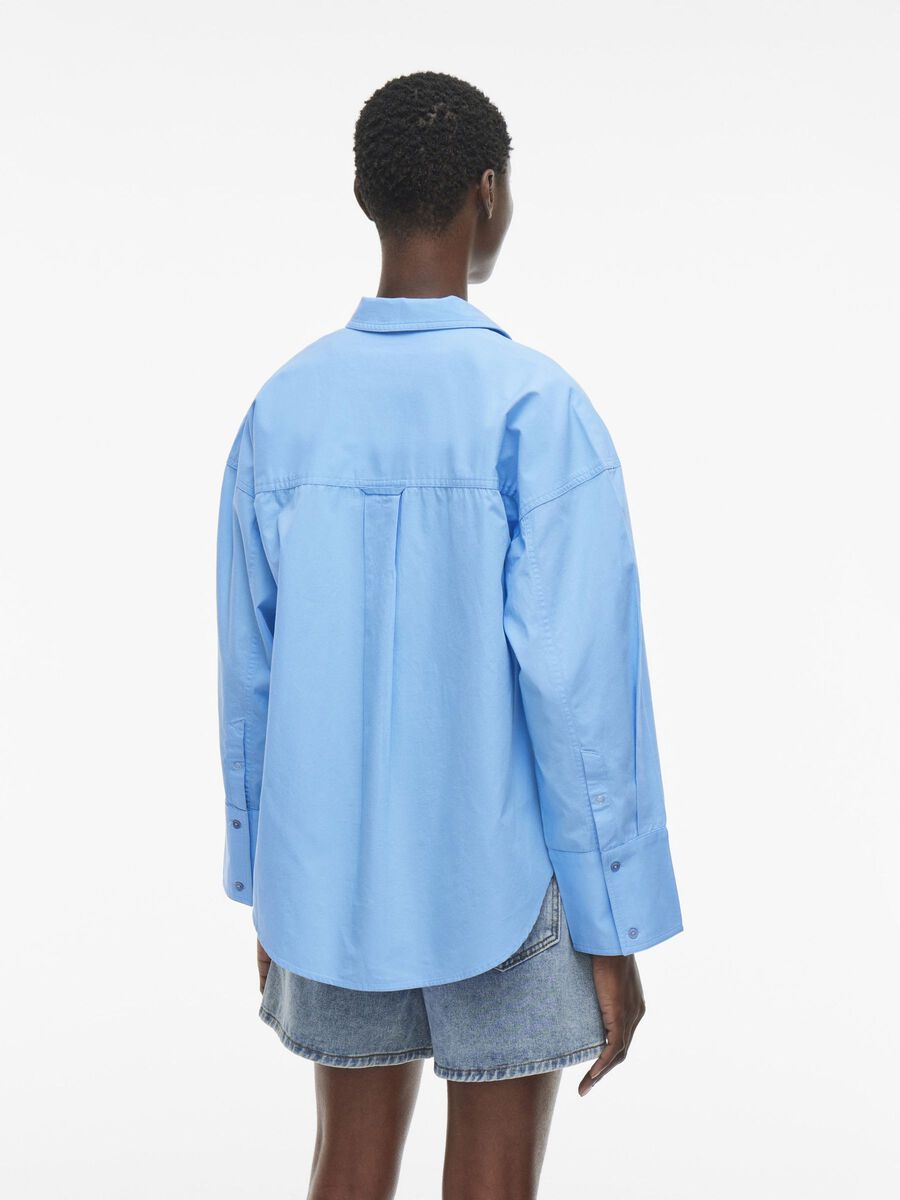 VILA LONG SLEEVED SHIRT, Little Boy Blue, highres - 14105881_LittleBoyBlue_004.jpg