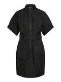 VILA SHORT SLEEVED SHORT DRESS, Meteorite, highres - 14109238_Meteorite_001.jpg