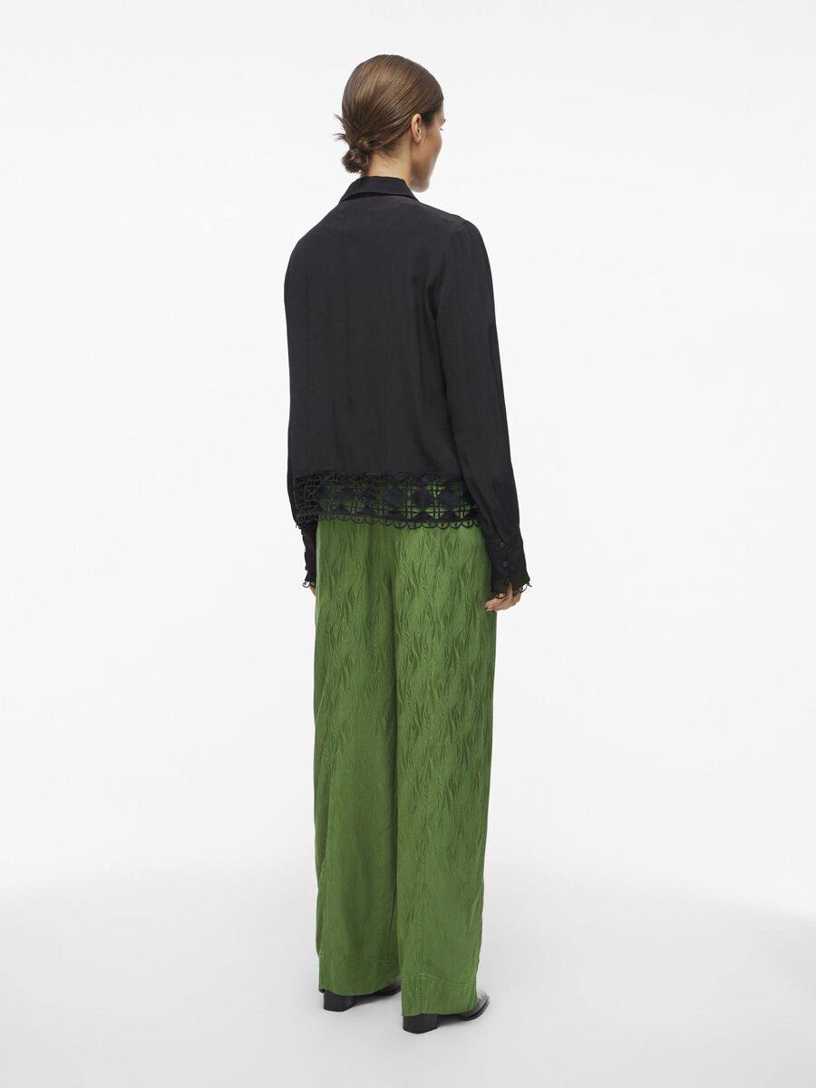 VILA HIGH WAIST TROUSERS, Artichoke Green, highres - 14104153_ArtichokeGreen_004.jpg