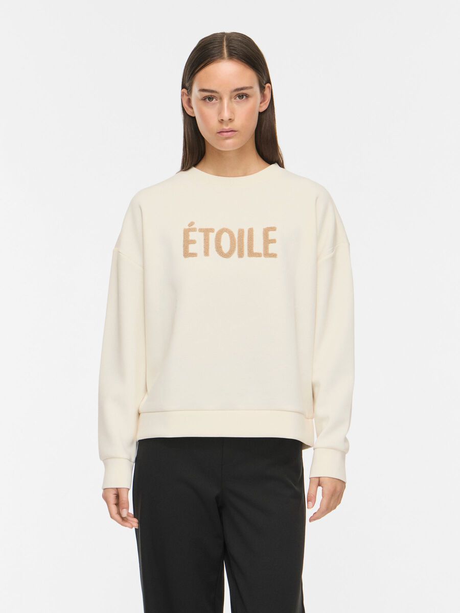 Carousel image 1 VIREFLECT ROUND NECK LONG SLEEVED SWEATSHIRT, Birch