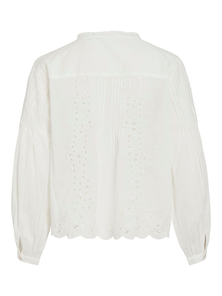 VILA COTTON LONG SLEEVED SHIRT, Cloud Dancer, highres - 14107753_CloudDancer_002.jpg