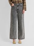 Product image thumbnail 1 MID-WAIT STRAIGHT FIT JEANS, Light Grey Denim