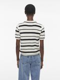 VILA SHORT SLEEVED KNITTED TOP, Birch, highres - 14105934_Birch_1176306_004.jpg