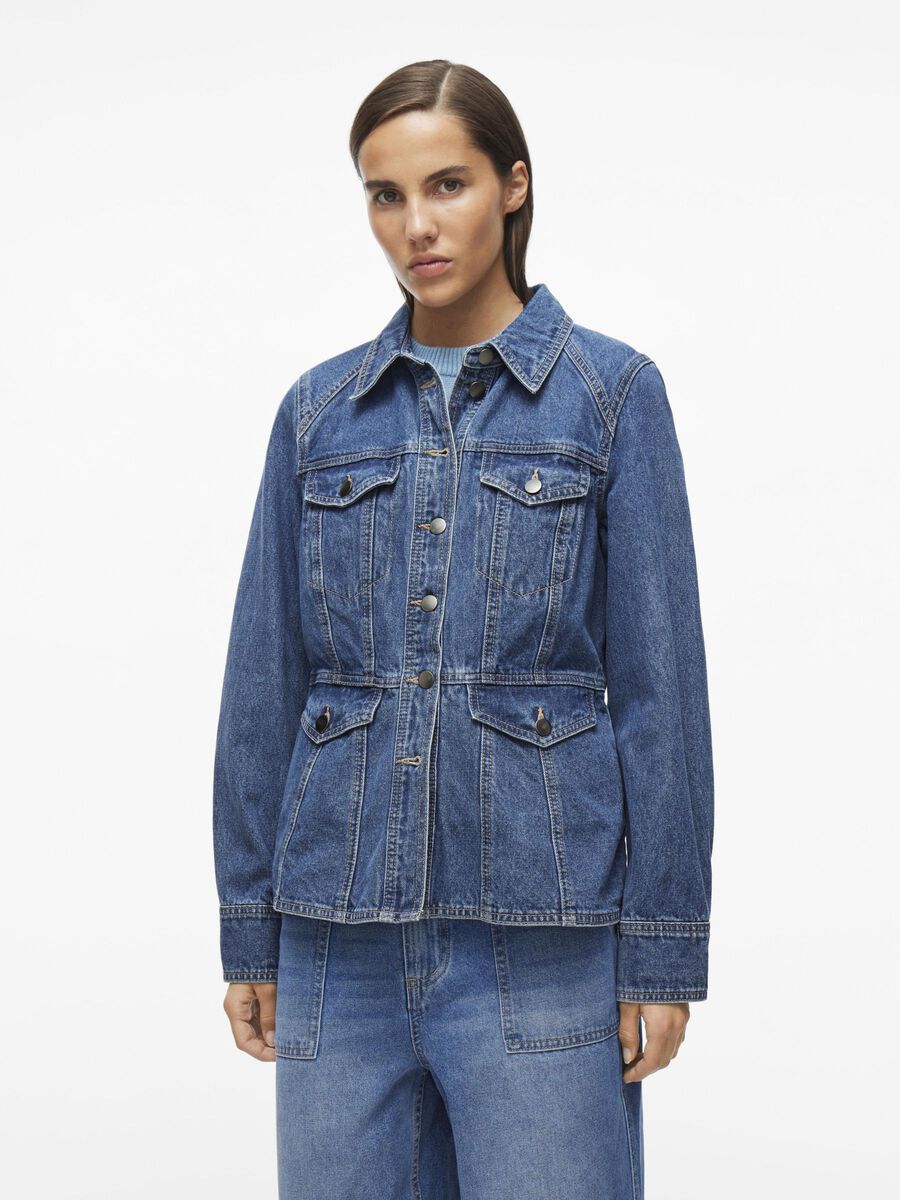 VILA DENIM SHACKET, Dark Blue Denim, highres - 14103301_DarkBlueDenim_003.jpg