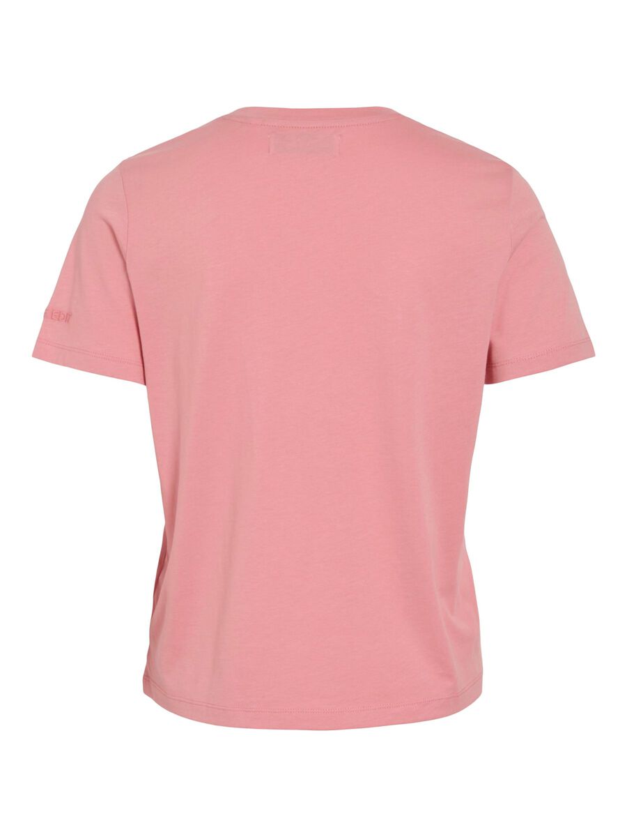 VILA COTTON T-SHIRT, Peach Blossom, highres - 14109463_PeachBlossom_002.jpg