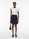 VILA ROUND NECK SHORT SLEEVED TOP, Cloud Dancer, highres - 14105894_CloudDancer_005.jpg